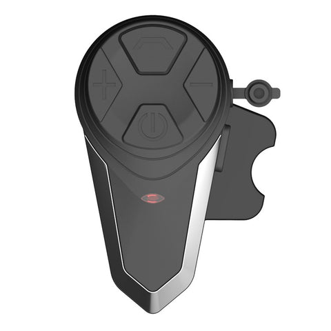 BT-S3 Waterproof IPX6 Motorcycle Helmet Bluetooth-compatible Headphone 1000m Interphone Hands-free Call Headset with FM Function