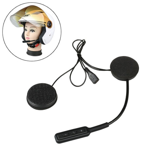 BT8 Motorcycle Helmet Bluetooth-compatible Headset Wireless Earphone Hands-free Speakers Music Headphone
