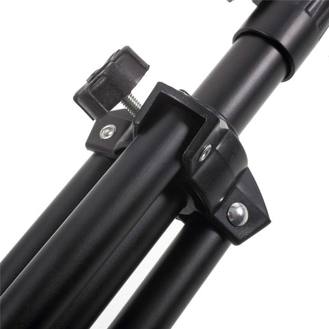 Adjustable Floor Tablet Tripod Stand Mount Holder Stronger Aluminum Alloy 4-Sections Design for iPad/iPad Mini/Samsung Galaxy Tab, within 7-11 Inch