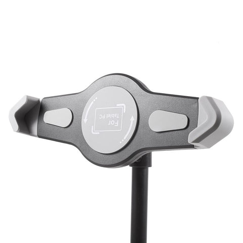 Adjustable Floor Tablet Tripod Stand Mount Holder Stronger Aluminum Alloy 4-Sections Design for iPad/iPad Mini/Samsung Galaxy Tab, within 7-11 Inch