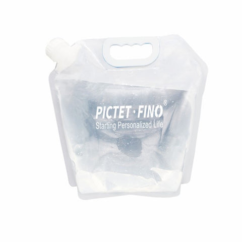 PICTET.FINO RH46 5L Water Carrier Collapsible Water Bag for Camping Hiking Picnic BBQ