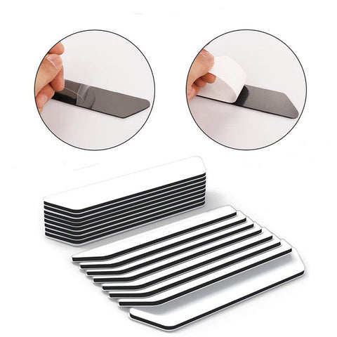 8Pcs/Set Silicone Non-slip Mat Rug Gripper Safe Stickers for Doormat Rug Home Tile Floor Outdoor Carpet, Size: 25 x 135 x 2mm