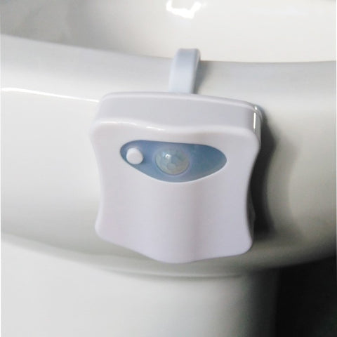 LIGHTBOWL 8-color Motion Sensor Induction Toilet Night Light