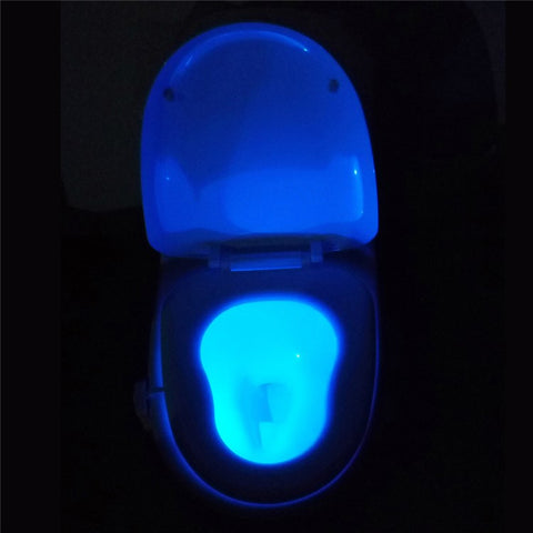 LIGHTBOWL 8-color Motion Sensor Induction Toilet Night Light