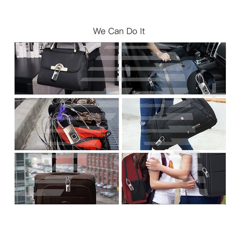 Intelligent Waterproof Fingerprint Luggage Suitcase Backpack Lock