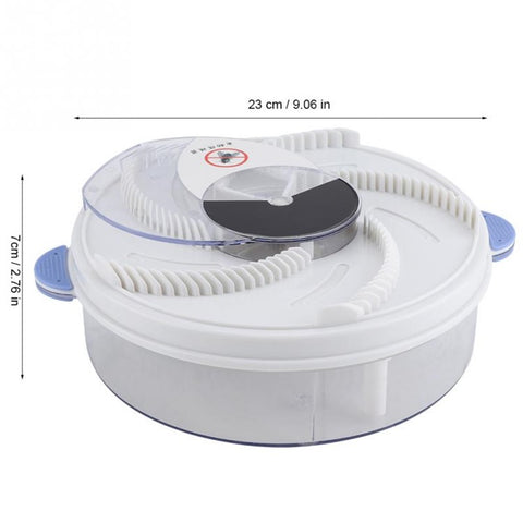 Electric Fly Trap Device with Trapping Food