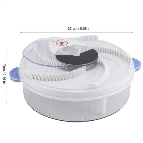 Electric Fly Trap Device with Trapping Food