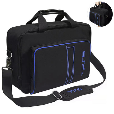 For Sony PlayStation 5 Portable Travel Storage Bag Game Console Accessories Handbag Crossbody Bag