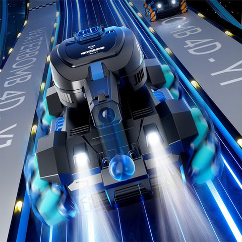 4DRC Y1 Remote Control + Watch Gesture Control RC Tank Water Bomb Car Battle Game Toy, with 2 Battery