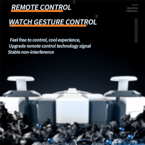 4DRC Y1 For Adult Kids RC Tank Water Bomb Remote Control Stunt Car Toy, with 1 Battery