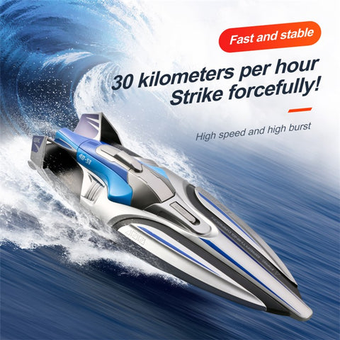 4DRC 4D-S1 2.4G Water Speedboat Toy High-Speed RC Boat, Single Battery