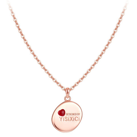 YISIXICI XL13140027 Agate Pendant Necklace Neck Jewelry Birthday Gift