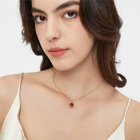 YISIXICI XL13140056 Lucky Necklace Chinese Dragon Hug Pearl Neck Jewelry Women's Birthday Gift