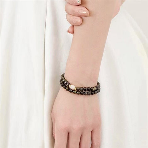 YISIXICI ZL13140006 Jade Bracelet Beaded Couple Wrist Jewelry Birthday Gift