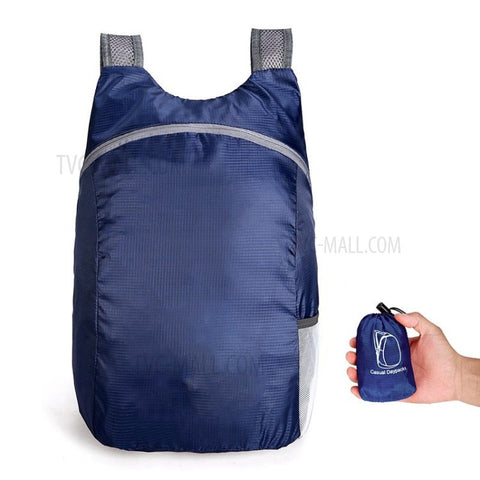 Ultra Light Waterproof Travel Portable Bag Foldable Unisex-Rose Outdoor Camping Backpack