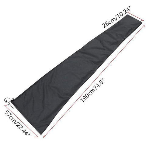 Outdoor Waterproof Oxford Cloth Straight Umbrella Cover Garden Cantilever Parasol Sunshade Cover