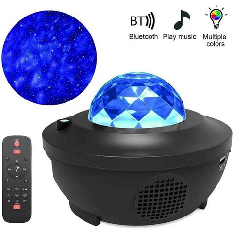 Starry Night Lamp Light Bluetooth-compatible Remote LED Star Light Projector Light