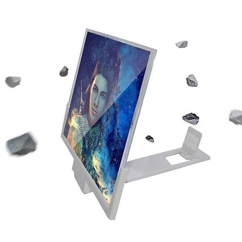 14-inch 3D Magnifier Screen Enlarger HD Movie Video Amplifier Stand for Phones