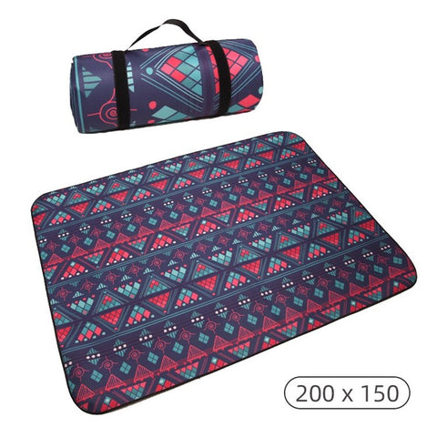 Outdoor Picnic Beach Mat Pad Moisture-proof Cloth Mat for Travel Camping