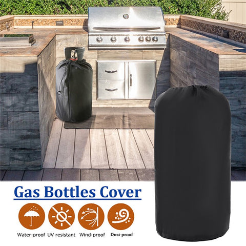 20lb Propane Gas Tank Cover Waterproof 210D Oxford Cloth Gas Can Cover for Propane Cylinder