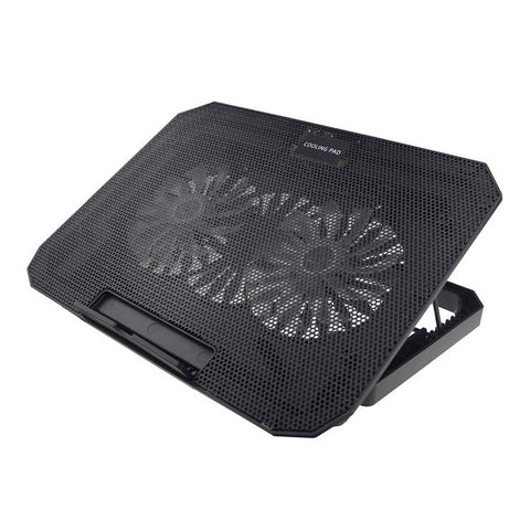 N99 Laptop Cooling Pad with Blue LED Light Notebook Cooler for 14-15.6 inch