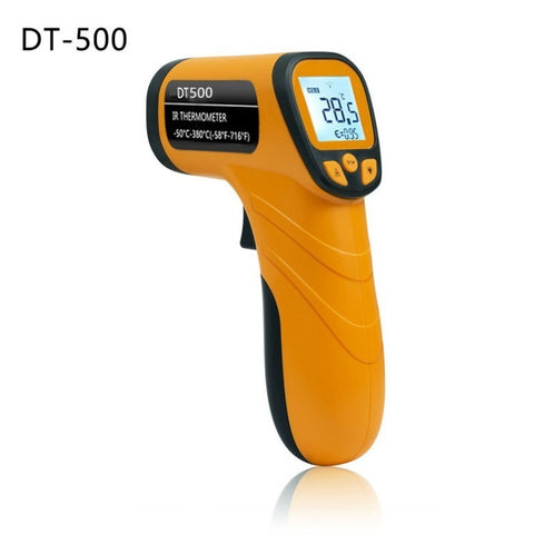 DT380  Non-contact Thermometer Heat Temperature Temp Gun for Cooking Griddle Grill Oven without Battery