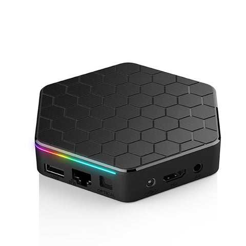 T95z plus Android 12.0 TV Box 4GB+32GB EU Plug Quad Core 6K HD Video Player WiFi Bluetooth-compatible 5.0 Set Top Box