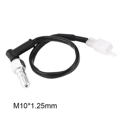 M10x1.00mm Motorcycle Brake Switch Hydraulic Brake Pressure Rear Light Switch Motorcycle Accessories