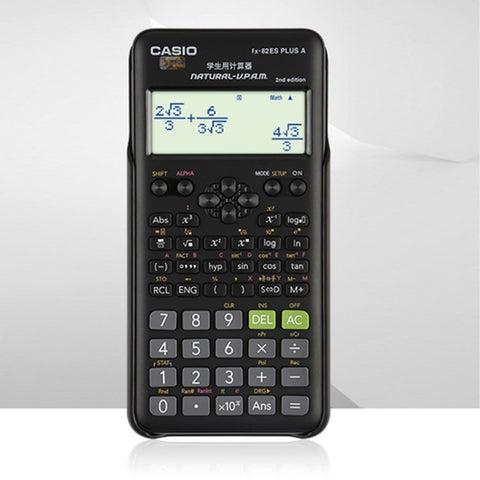 CASIO FX82ES Plus A 2ND Standard Scientific Calculator Portable School Office Supplies for High School College