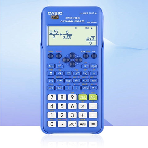 CASIO FX82ES Plus A 2ND Standard Scientific Calculator Portable School Office Supplies for High School College