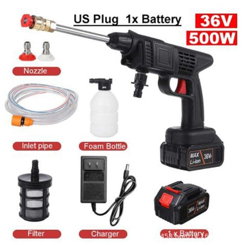 2000W Car Washer High Pressure Car Wash  Machine Washing Gun for Cleaning Patio, Garden, Fences, Car