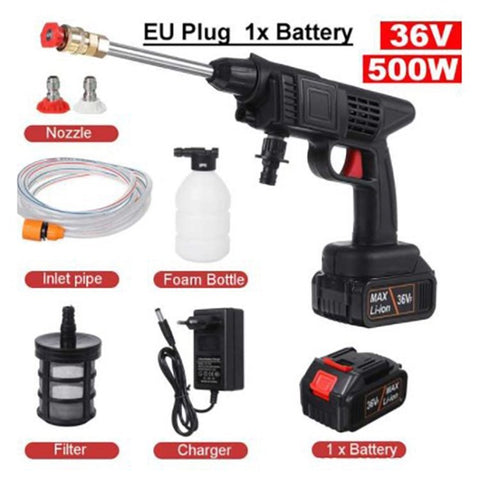 2000W Car Washer High Pressure Car Wash  Machine Washing Gun for Cleaning Patio, Garden, Fences, Car