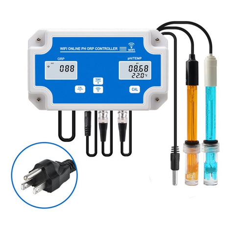 2839 3-in-1 Smart WiFi Water Quality Detector PH ORP Temp Meter Water Quality Controller Monitor Multiparameter Water Analyzer