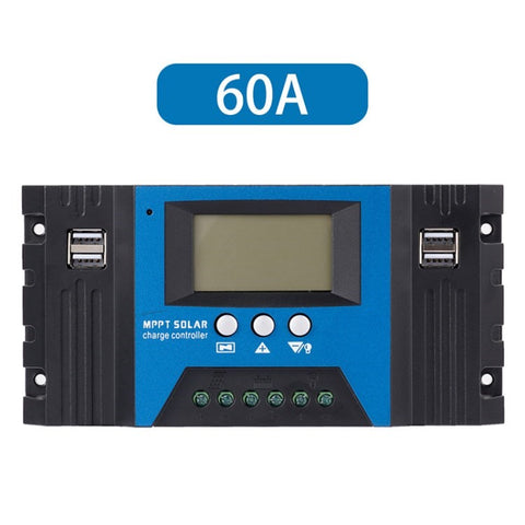 MPPT Solar Charge Controller LCD Display 12V / 24V Solar Panel Charger Regulator