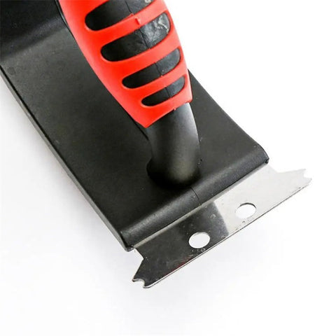 3-in-1 Barbecue Cleaning Brush Steel Wire / Copper Wire BBQ Brush Scouring Pad Scraper