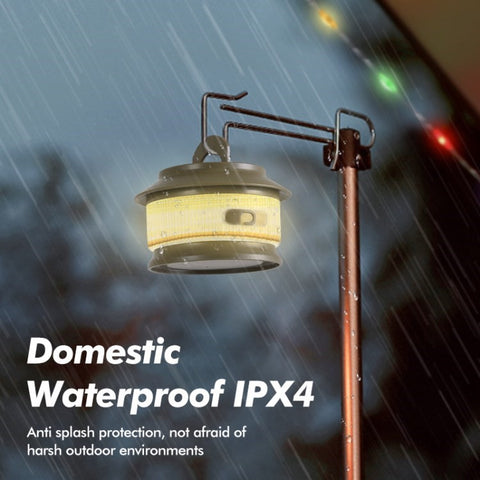 20m Retractable IPX4 Waterproof Light Strip Outdoor Camping Ambient Lamp