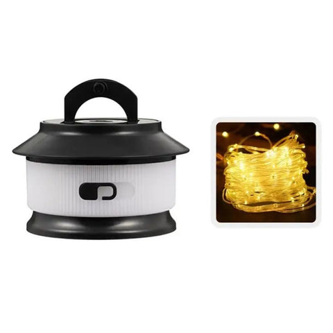 20m Retractable IPX4 Waterproof Light Strip Outdoor Camping Ambient Lamp