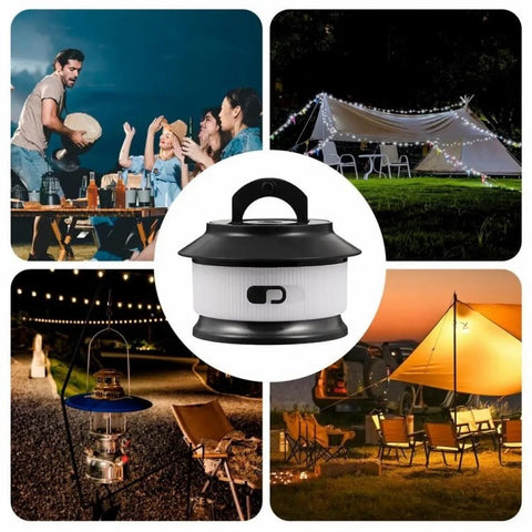 20m Retractable IPX4 Waterproof Light Strip Outdoor Camping Ambient Lamp