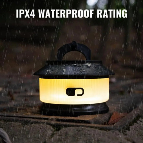 20m Retractable IPX4 Waterproof Light Strip Outdoor Camping Ambient Lamp