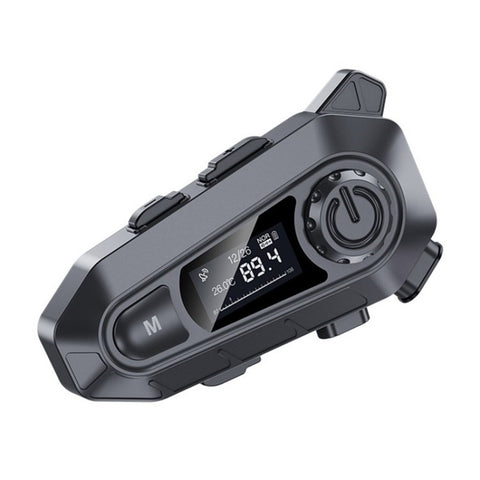 A1 Bluetooth-compatible 5.3 CVC Noise Reduction Motorcycle Helmet Headset FM Radio Music Player