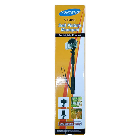 YUNPENG C-088 Extendable Handheld Selfie Stick Monopod for Phone Cameras