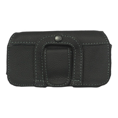 Horizontal Genuine Leather Belt Clip Holster Pouch Case for iPhone SE 5s 5 4S For iPod Touch 4