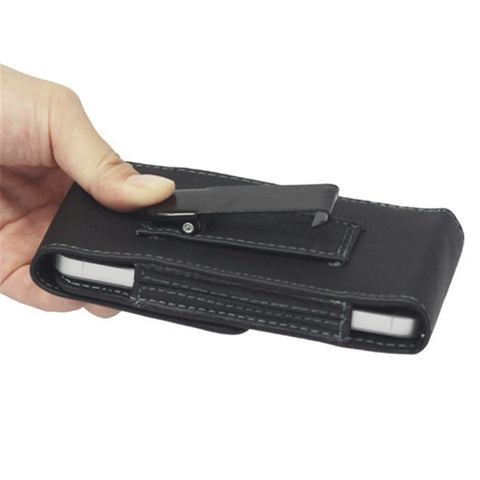 Magnetic PU Leather Belt Clip Holster Case for iPhone SE 5s 5 4S For iPod Touch 4