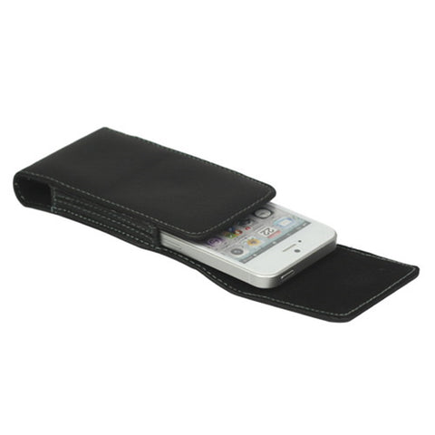 Magnetic PU Leather Belt Clip Holster Case for iPhone SE 5s 5 4S For iPod Touch 4
