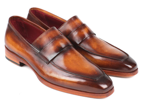 Paul Parkman Men's Loafers Brown (ID#093-BRW)