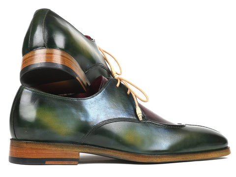 Paul Parkman Split Toe Men's Multi-Color Derby Shoes (ID#8864MLT)