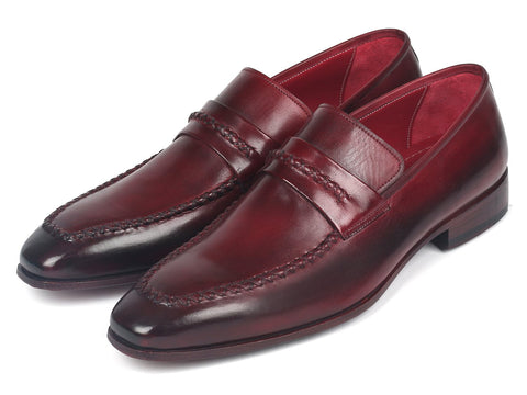 Paul Parkman Men's Loafers Bordeaux (ID#068-BRD)