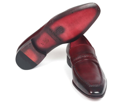 Paul Parkman Men's Loafers Bordeaux (ID#068-BRD)