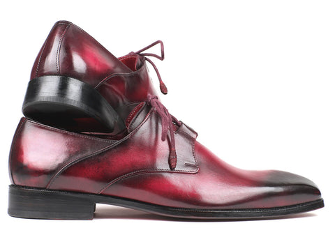 Paul Parkman Ghillie Lacing Bordeaux Dress Shoes (ID#GT515-BRD)