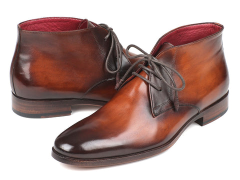 Paul Parkman Chukka Boots Camel & Brown (ID#CK53BRW)